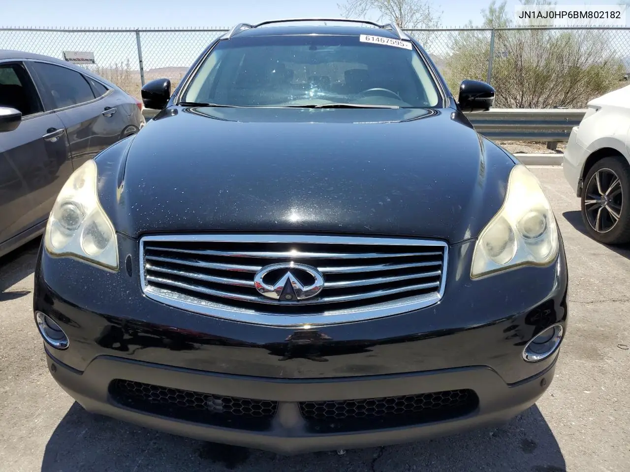 2011 Infiniti Ex35 Base VIN: JN1AJ0HP6BM802182 Lot: 61467595