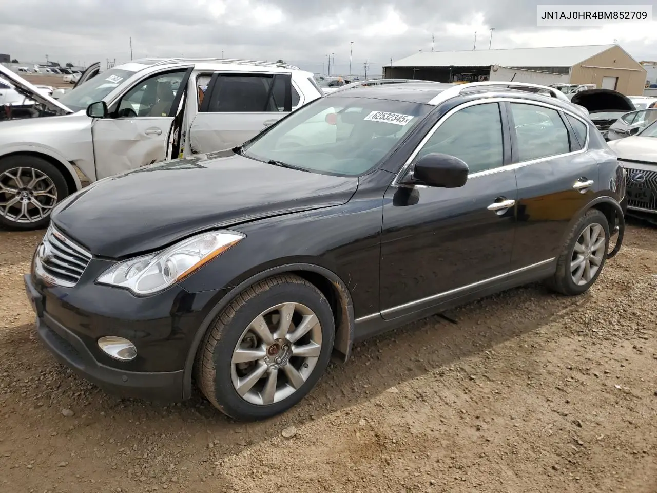 2011 Infiniti Ex35 Base VIN: JN1AJ0HR4BM852709 Lot: 62532345
