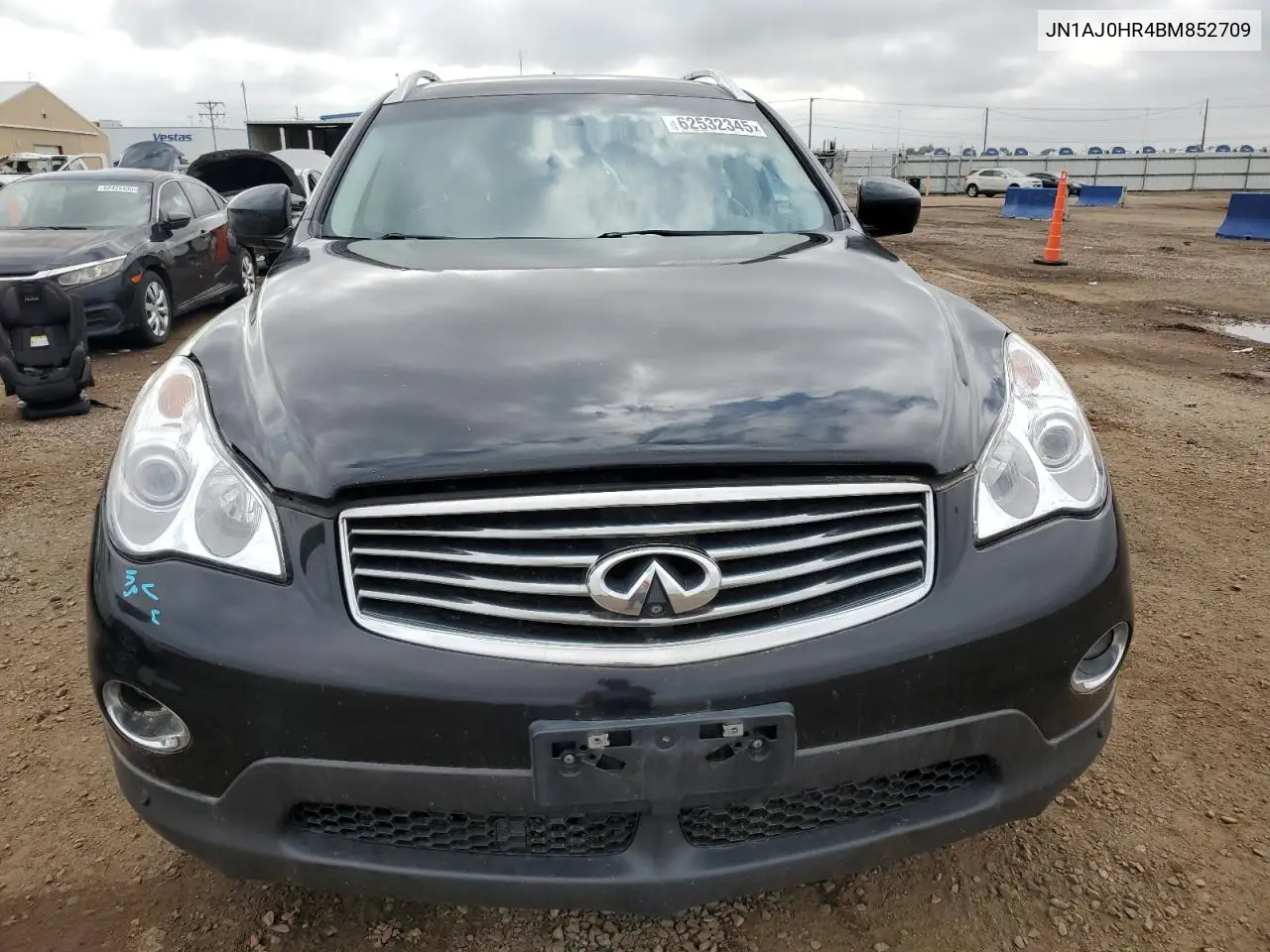 2011 Infiniti Ex35 Base VIN: JN1AJ0HR4BM852709 Lot: 62532345