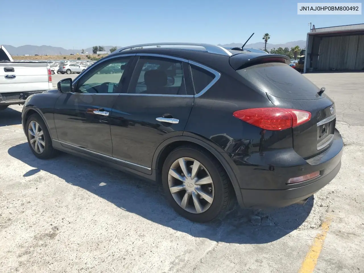 2011 Infiniti Ex35 Base VIN: JN1AJ0HP0BM800492 Lot: 62944395