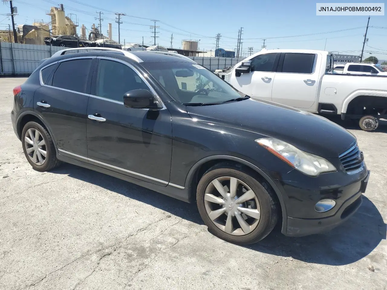 2011 Infiniti Ex35 Base VIN: JN1AJ0HP0BM800492 Lot: 62944395