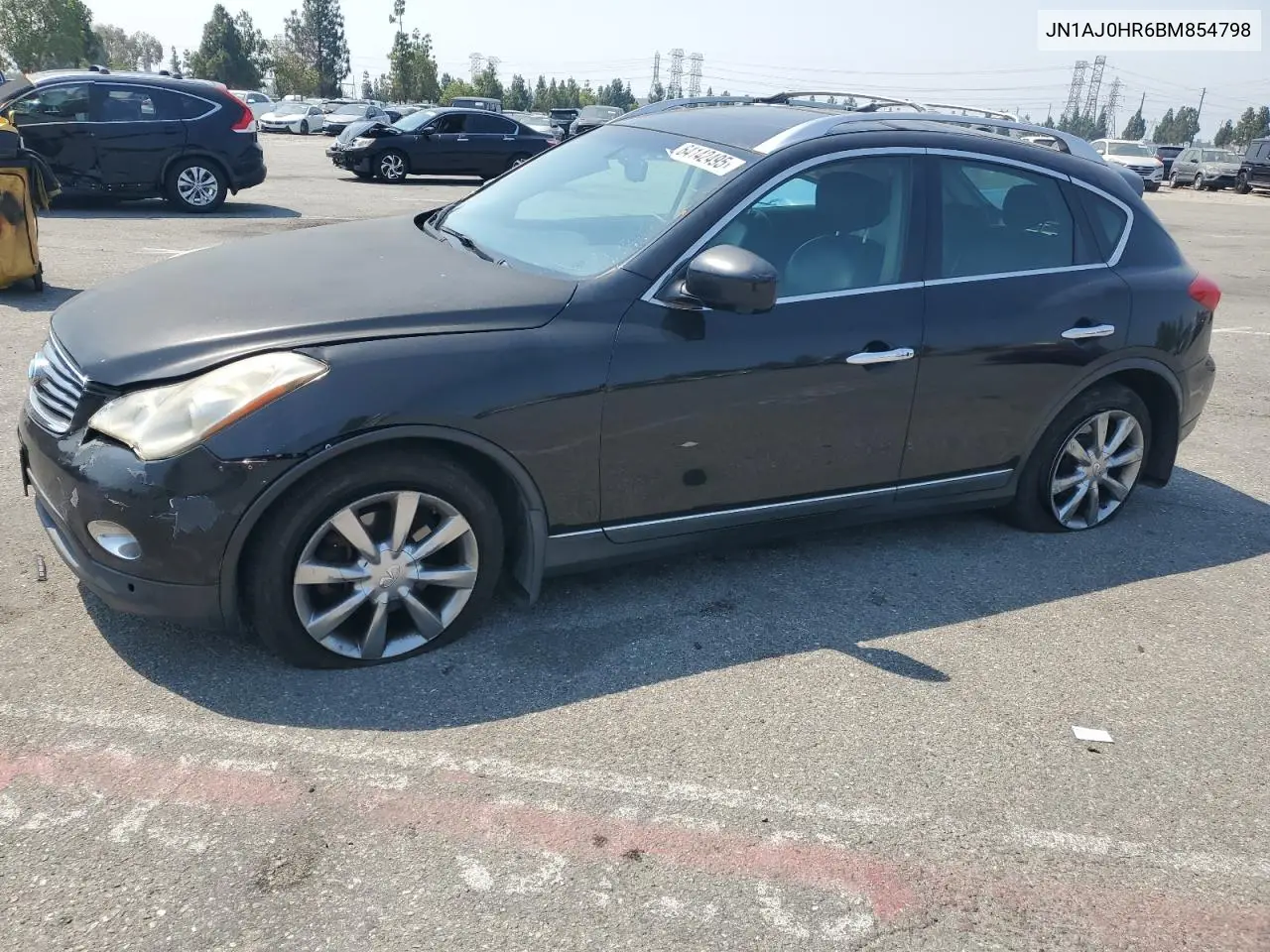 2011 Infiniti Ex35 Base VIN: JN1AJ0HR6BM854798 Lot: 64142495