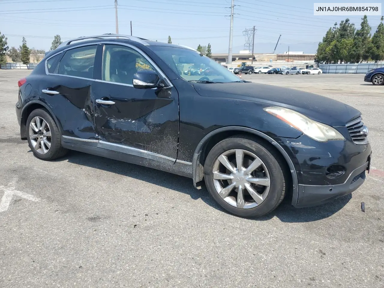 2011 Infiniti Ex35 Base VIN: JN1AJ0HR6BM854798 Lot: 64142495