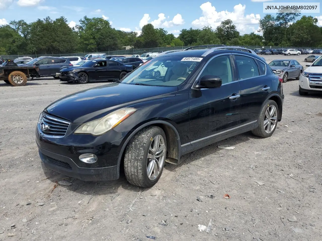 2011 Infiniti Ex35 Base VIN: JN1AJ0HP4BM802097 Lot: 64571485