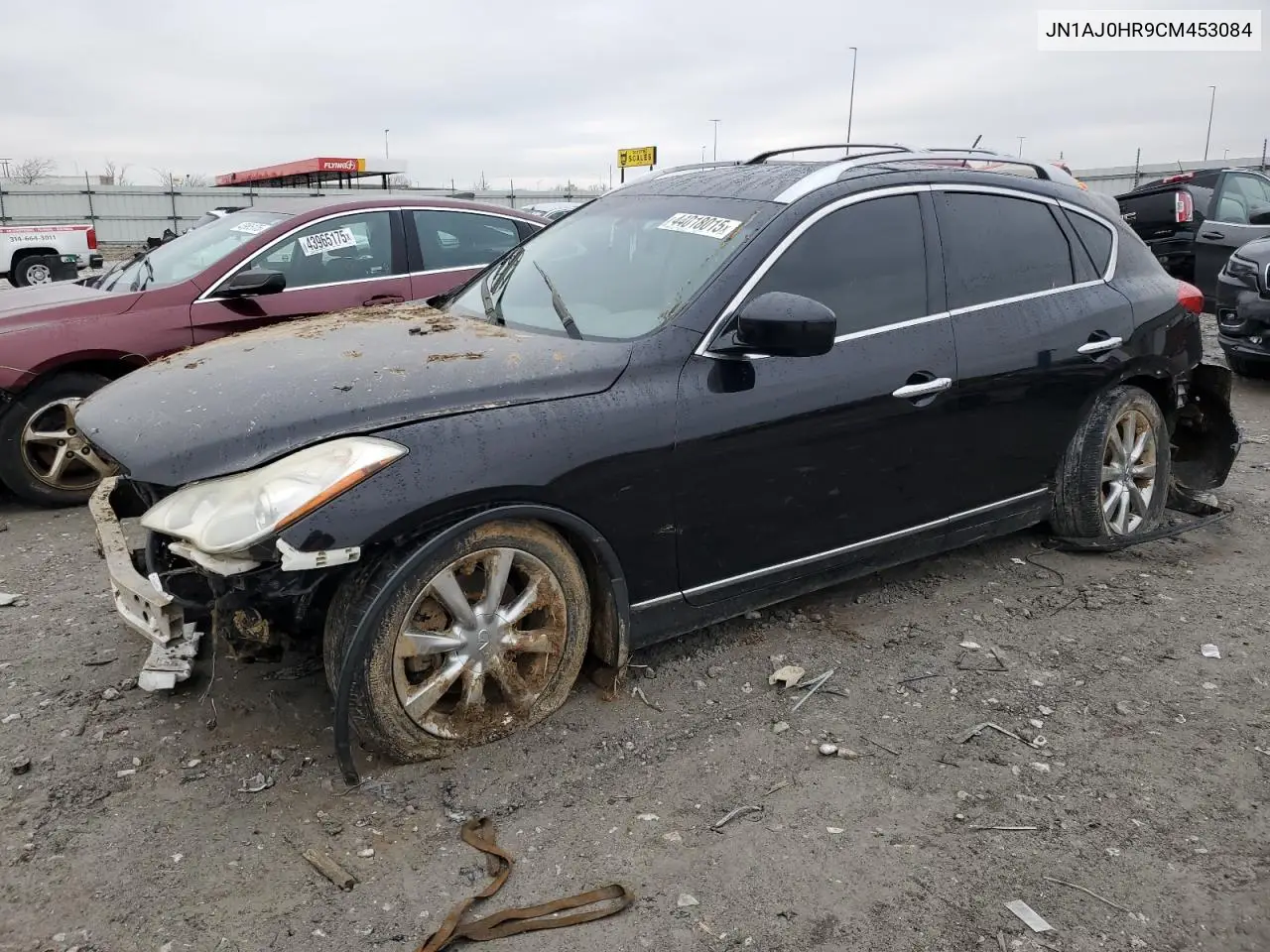 2012 Infiniti Ex35 Base VIN: JN1AJ0HR9CM453084 Lot: 44018015