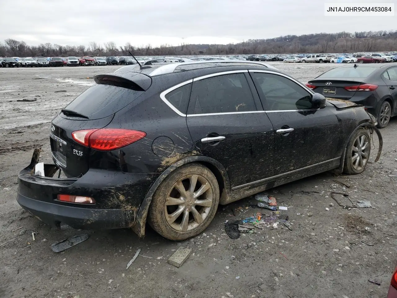 2012 Infiniti Ex35 Base VIN: JN1AJ0HR9CM453084 Lot: 44018015