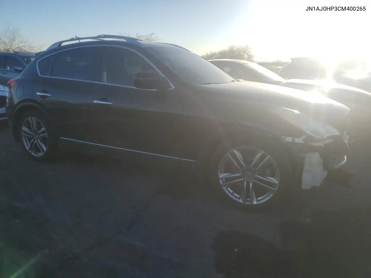 2012 Infiniti Ex35 Base VIN: JN1AJ0HP3CM400265 Lot: 46455645