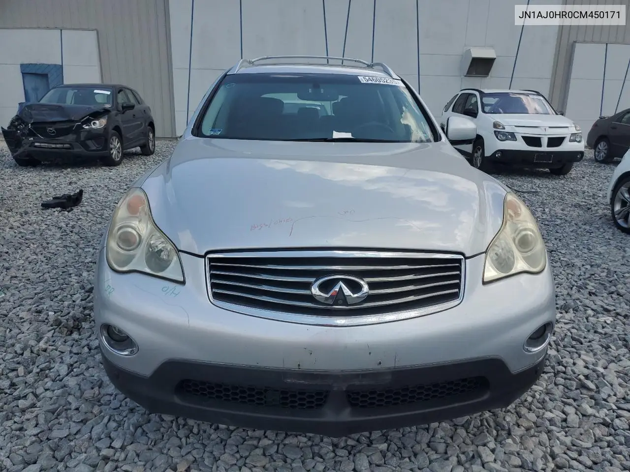 2012 Infiniti Ex35 Base VIN: JN1AJ0HR0CM450171 Lot: 54605235