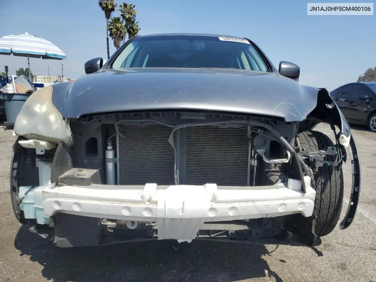 2012 Infiniti Ex35 Base VIN: JN1AJ0HP5CM400106 Lot: 54822935