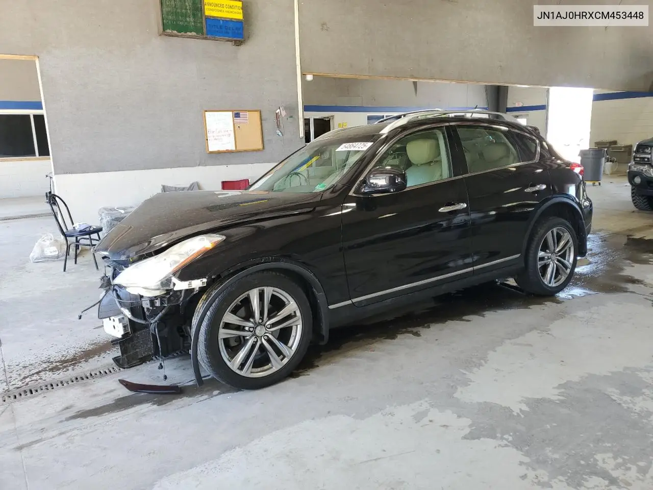 2012 Infiniti Ex35 Base VIN: JN1AJ0HRXCM453448 Lot: 54864725