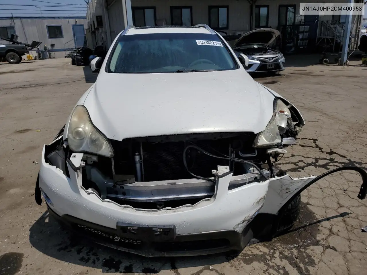 2012 Infiniti Ex35 Base VIN: JN1AJ0HP2CM400953 Lot: 55363215