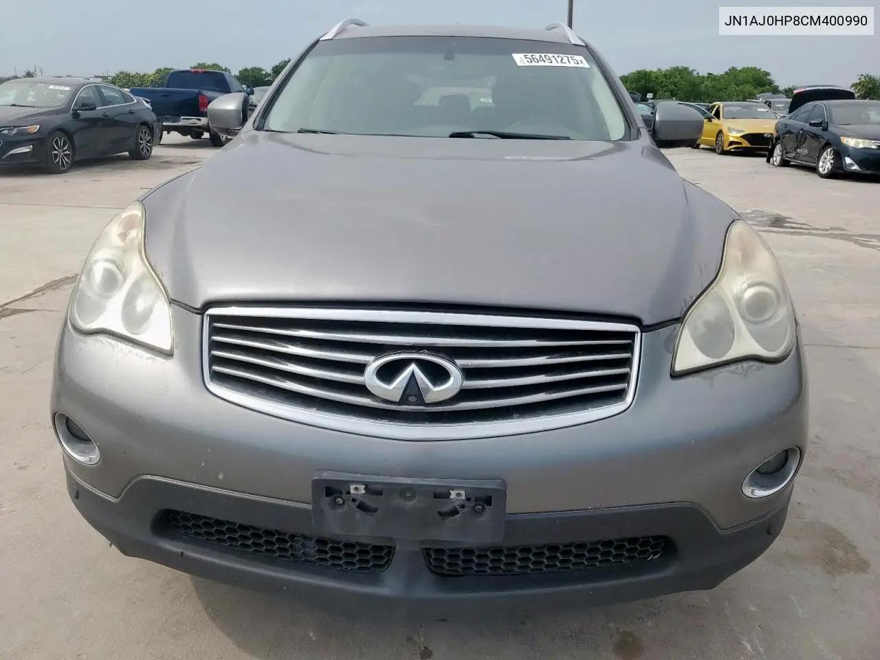 2012 Infiniti Ex35 Base VIN: JN1AJ0HP8CM400990 Lot: 56491275