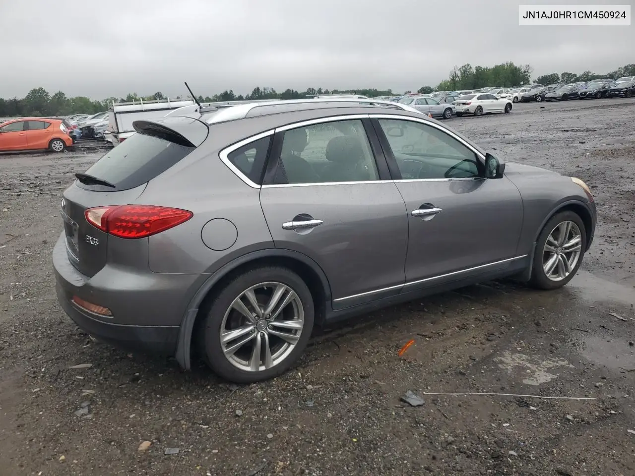 2012 Infiniti Ex35 Base VIN: JN1AJ0HR1CM450924 Lot: 56691545