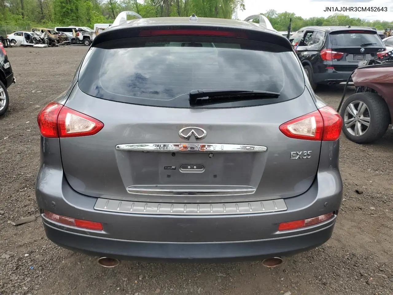 2012 Infiniti Ex35 Base VIN: JN1AJ0HR3CM452643 Lot: 57206225