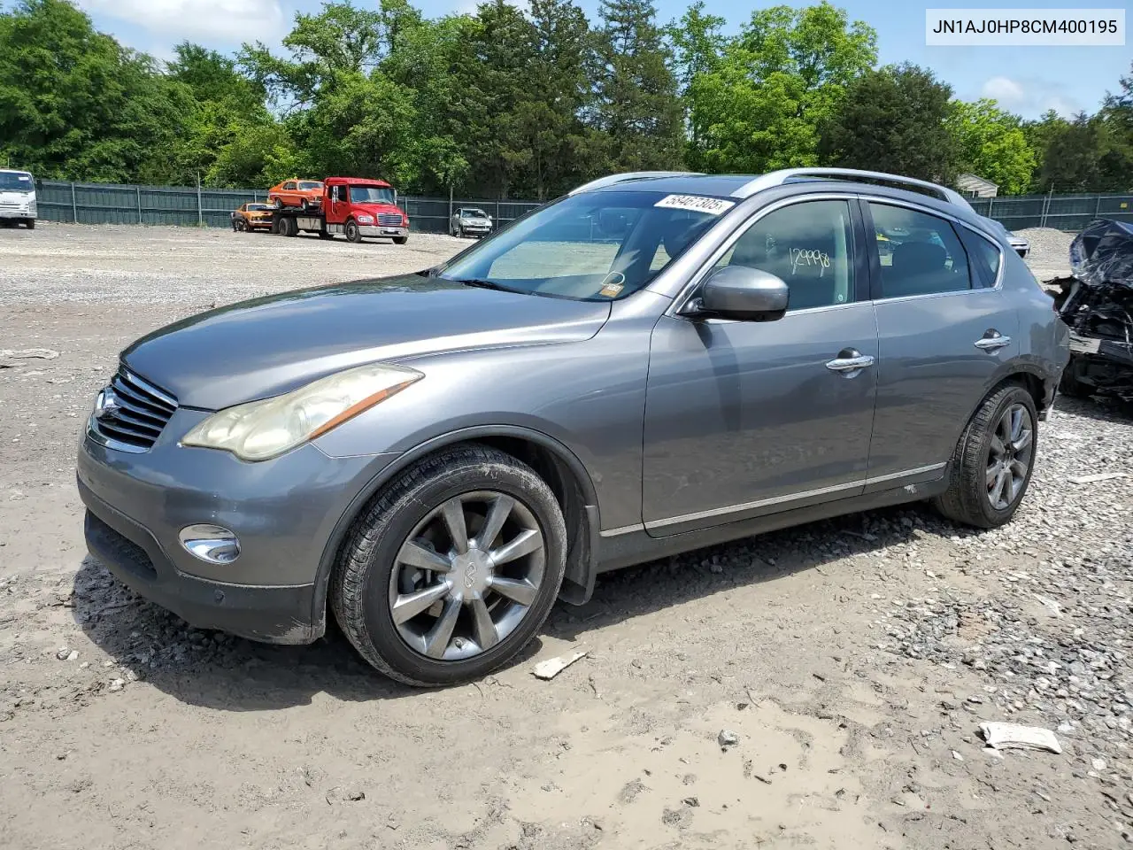 2012 Infiniti Ex35 Base VIN: JN1AJ0HP8CM400195 Lot: 58467305