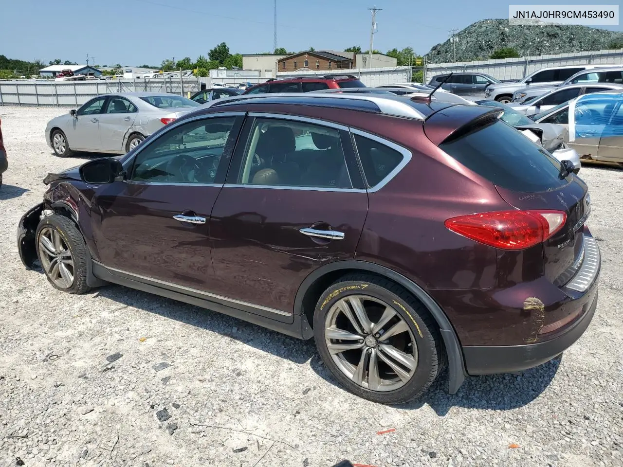 2012 Infiniti Ex35 Base VIN: JN1AJ0HR9CM453490 Lot: 58689645