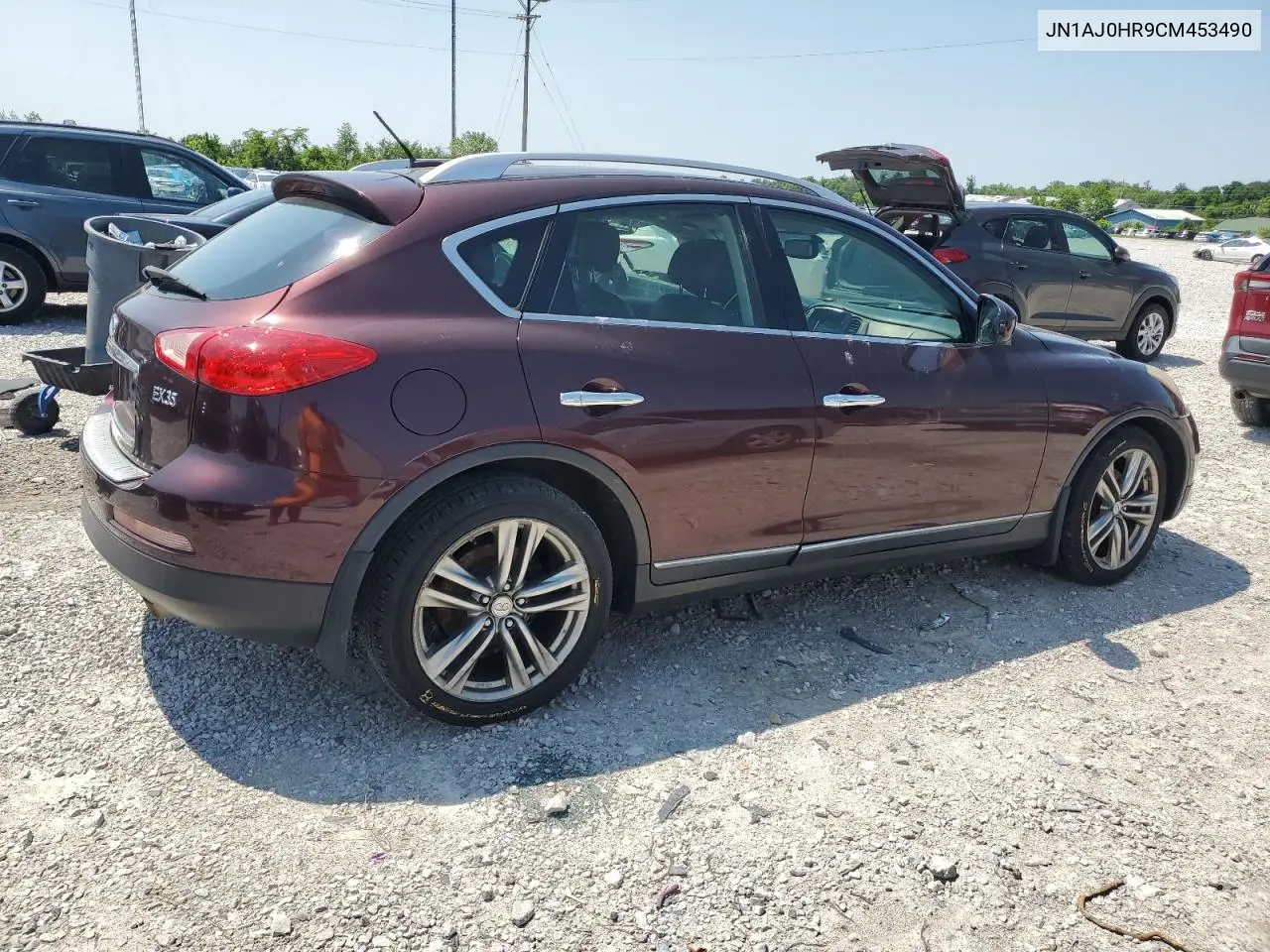2012 Infiniti Ex35 Base VIN: JN1AJ0HR9CM453490 Lot: 58689645