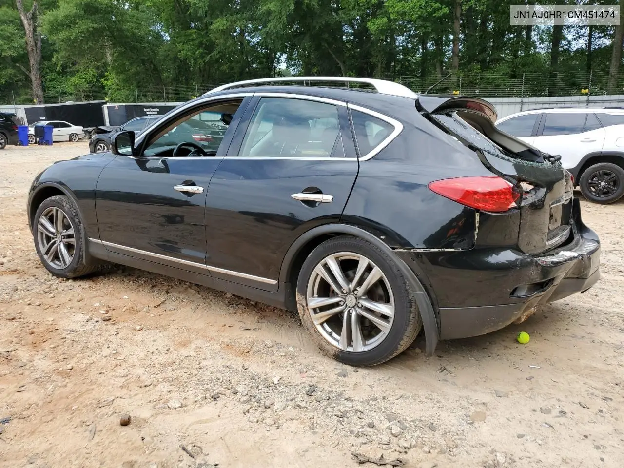 2012 Infiniti Ex35 Base VIN: JN1AJ0HR1CM451474 Lot: 59134915