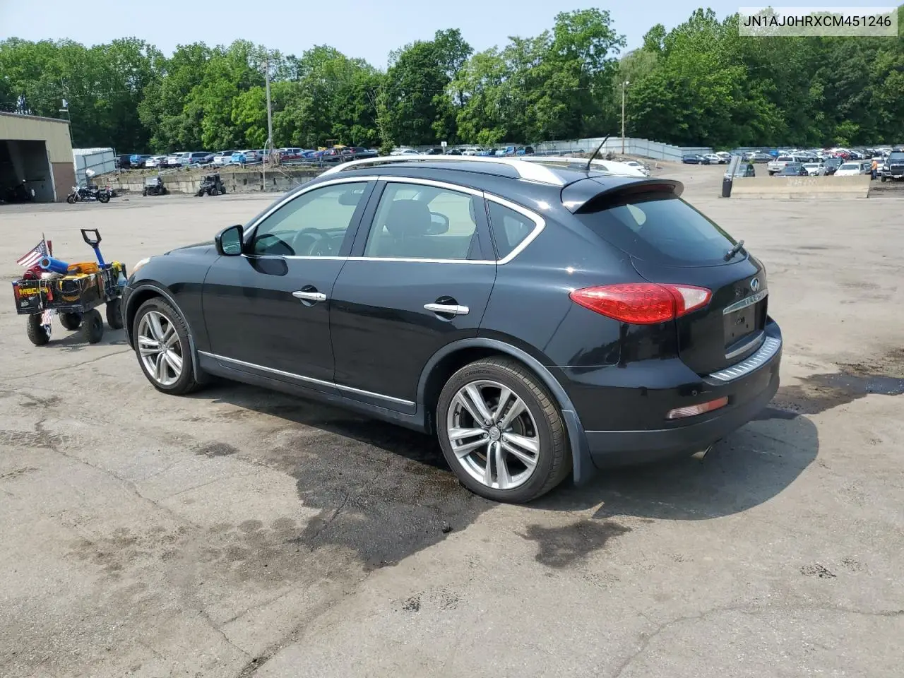 2012 Infiniti Ex35 Base VIN: JN1AJ0HRXCM451246 Lot: 60559115
