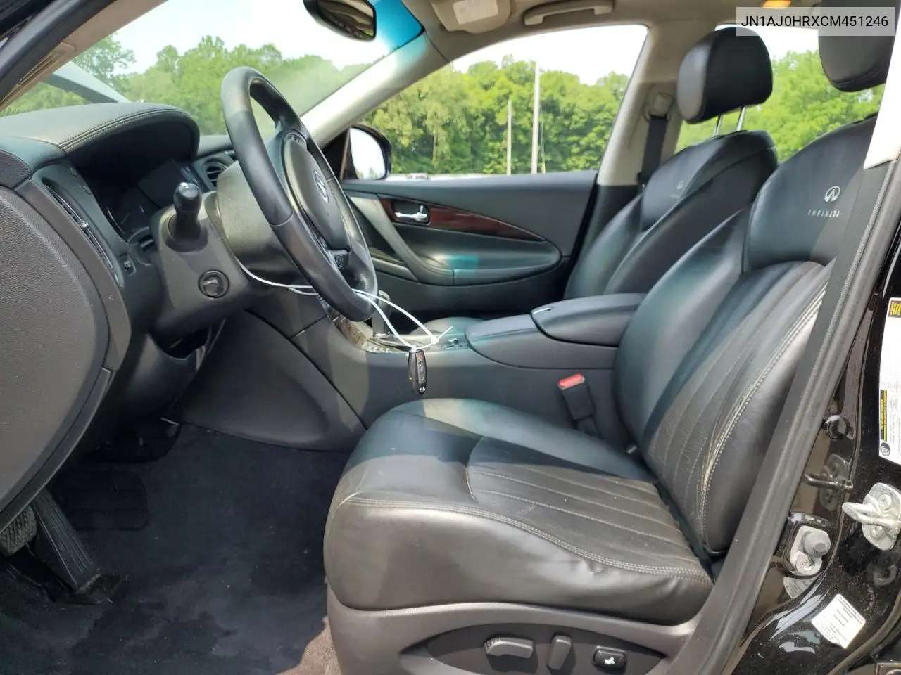 2012 Infiniti Ex35 Base VIN: JN1AJ0HRXCM451246 Lot: 60559115