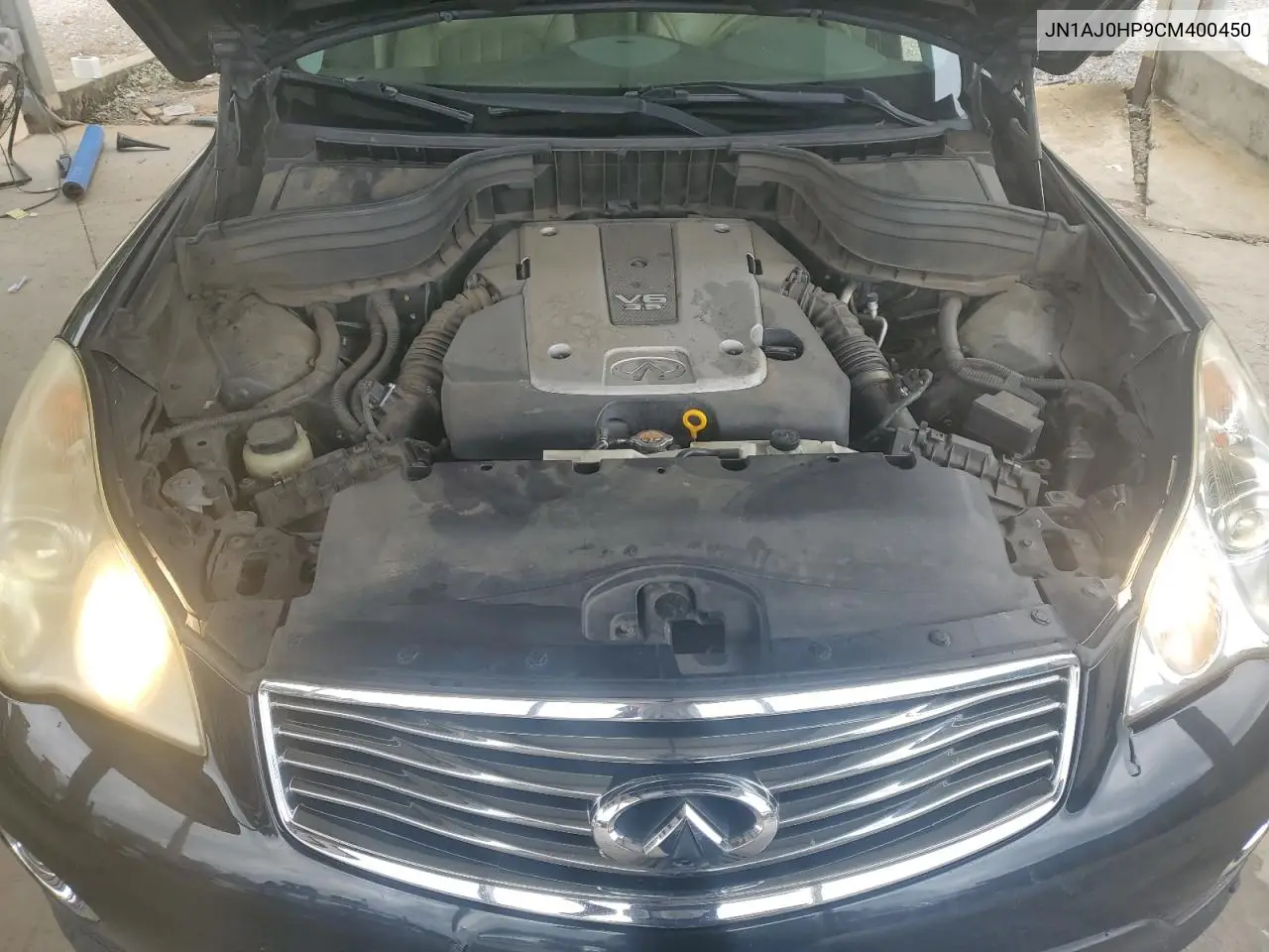 2012 Infiniti Ex35 Base VIN: JN1AJ0HP9CM400450 Lot: 61076245