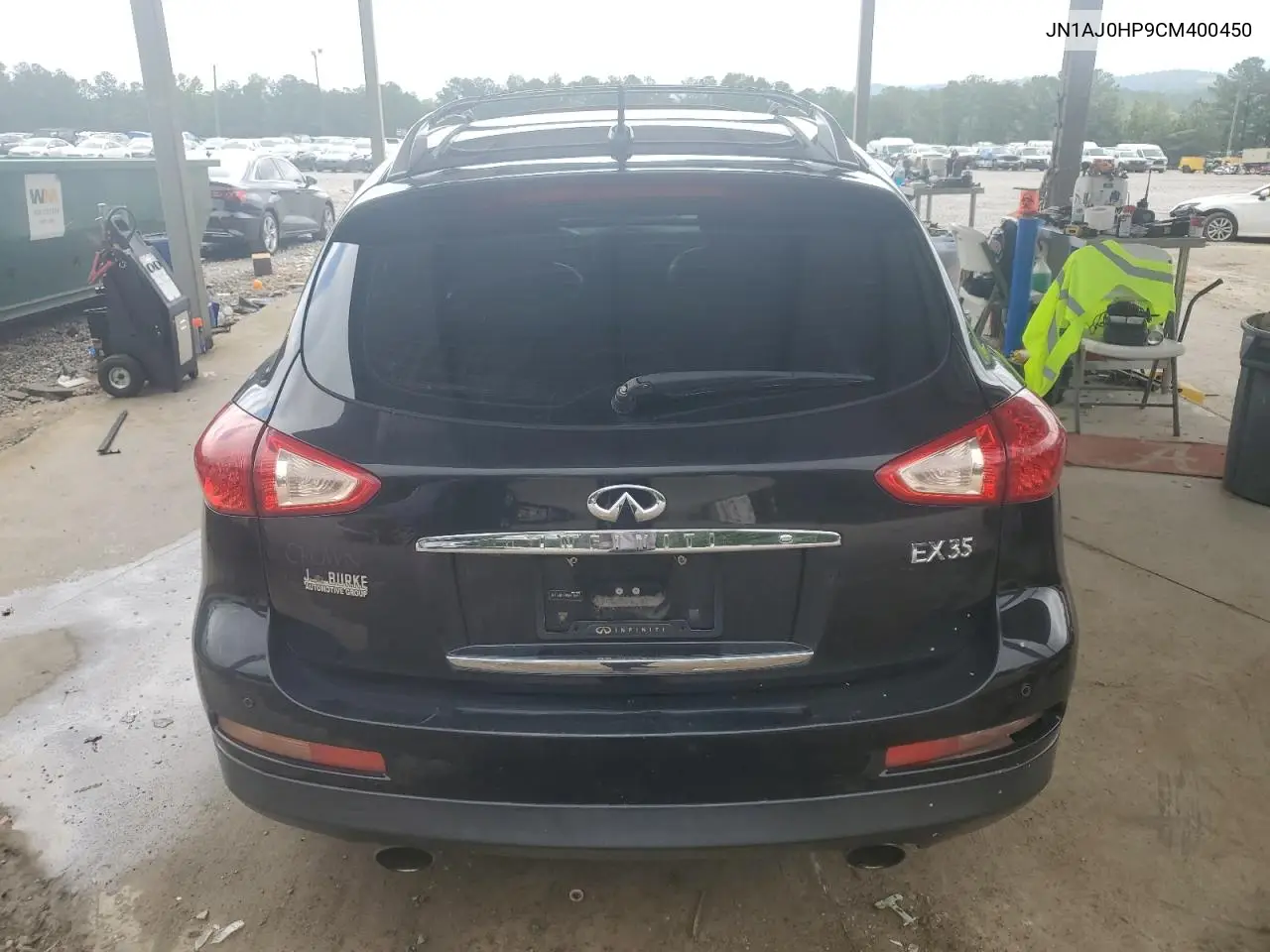2012 Infiniti Ex35 Base VIN: JN1AJ0HP9CM400450 Lot: 61076245