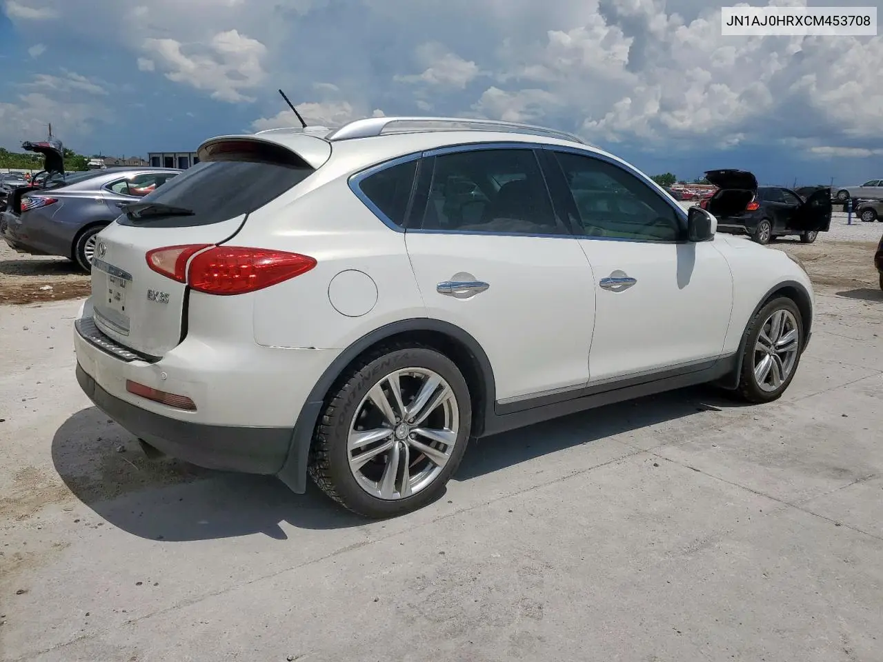 2012 Infiniti Ex35 Base VIN: JN1AJ0HRXCM453708 Lot: 62499385