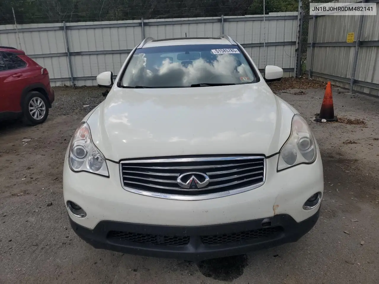 2013 Infiniti Ex37 Base VIN: JN1BJ0HR0DM482141 Lot: 51585785
