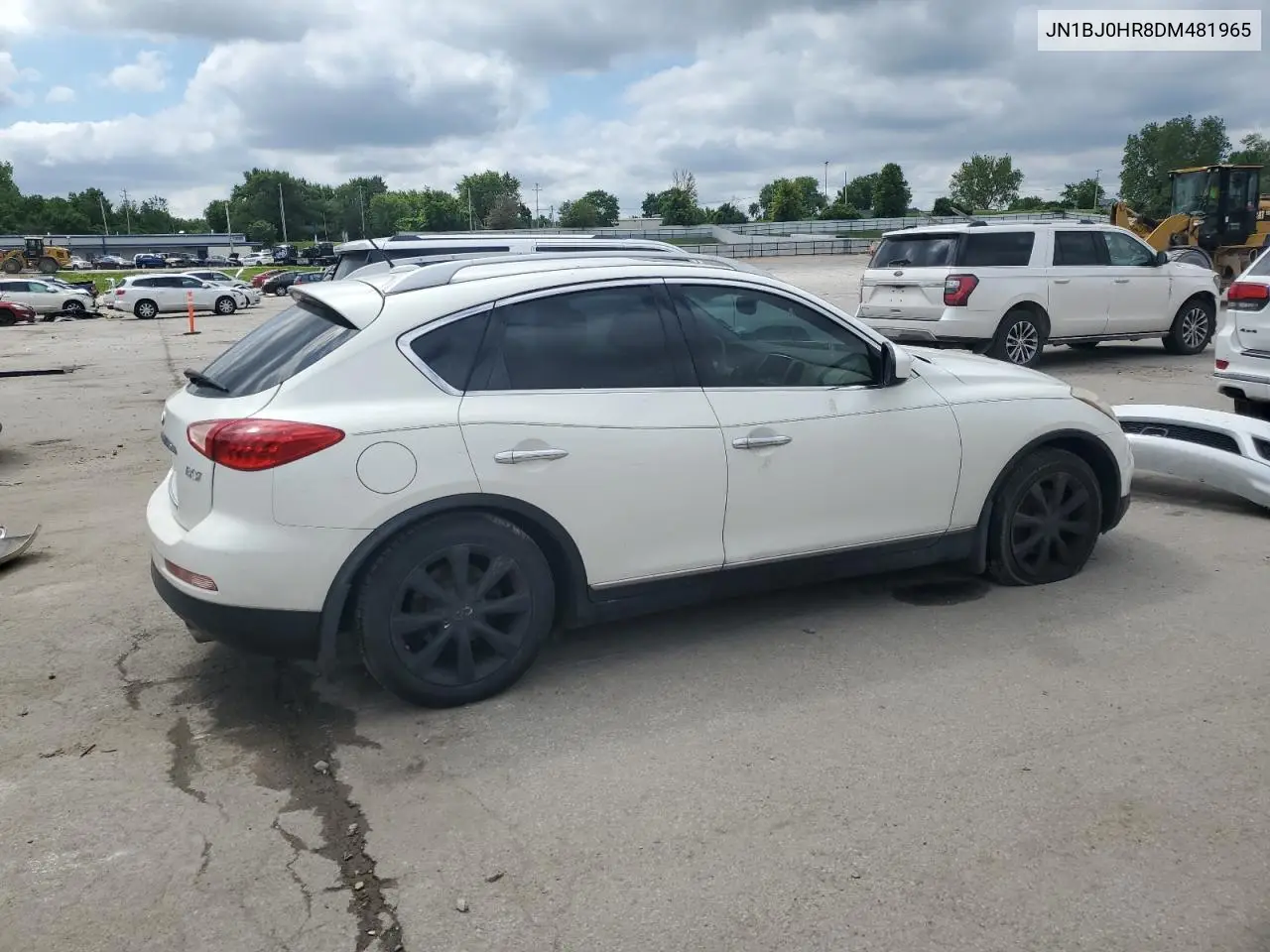 2013 Infiniti Ex37 Base VIN: JN1BJ0HR8DM481965 Lot: 57401075