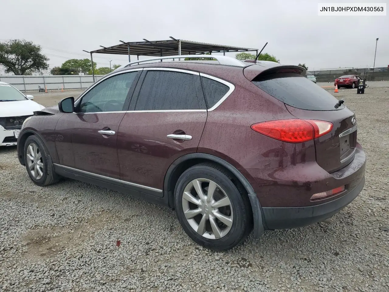 2013 Infiniti Ex37 Base VIN: JN1BJ0HPXDM430563 Lot: 58776355