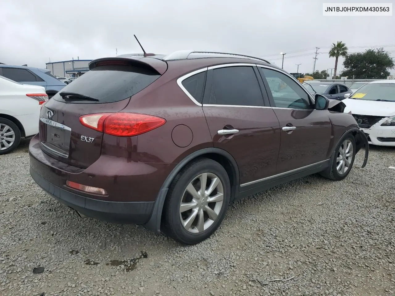 2013 Infiniti Ex37 Base VIN: JN1BJ0HPXDM430563 Lot: 58776355