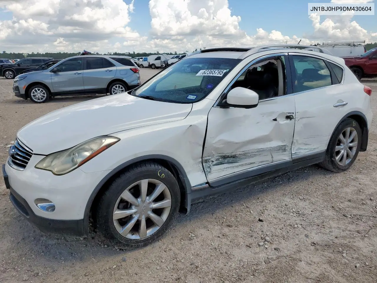 2013 Infiniti Ex37 Base VIN: JN1BJ0HP9DM430604 Lot: 62365795
