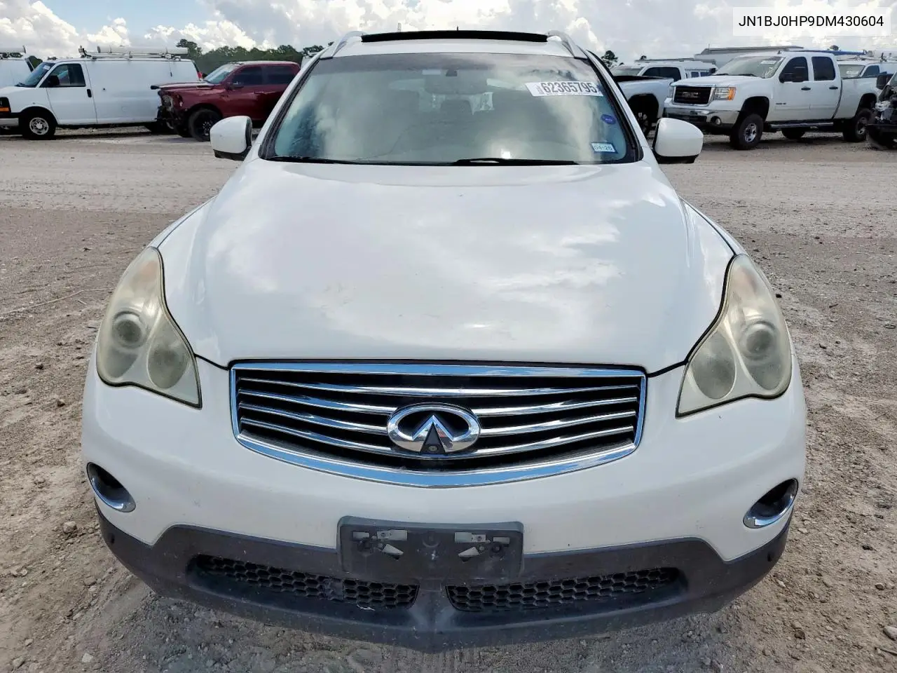 2013 Infiniti Ex37 Base VIN: JN1BJ0HP9DM430604 Lot: 62365795