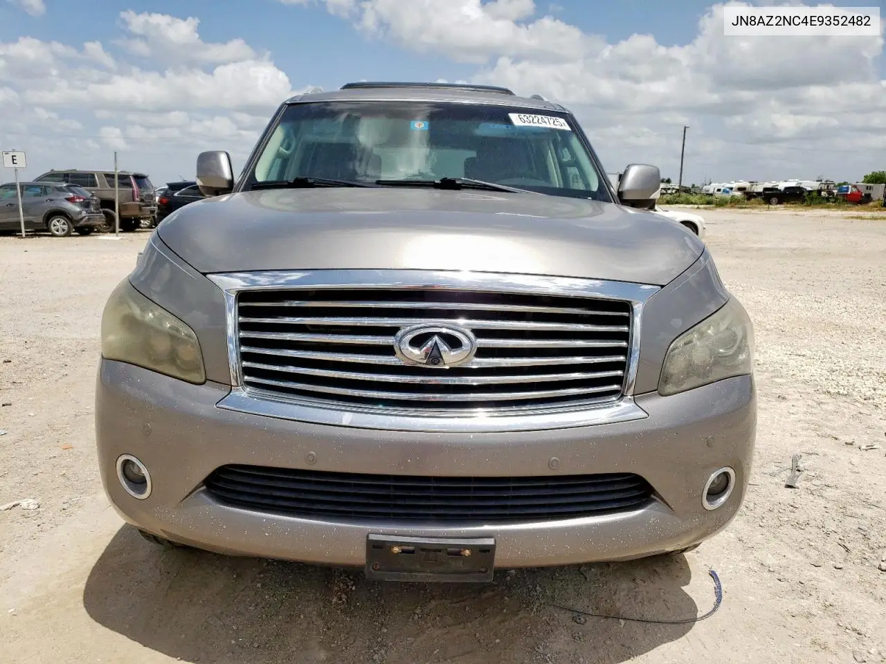 2014 Infiniti Qx80 VIN: JN8AZ2NC4E9352482 Lot: 63224725