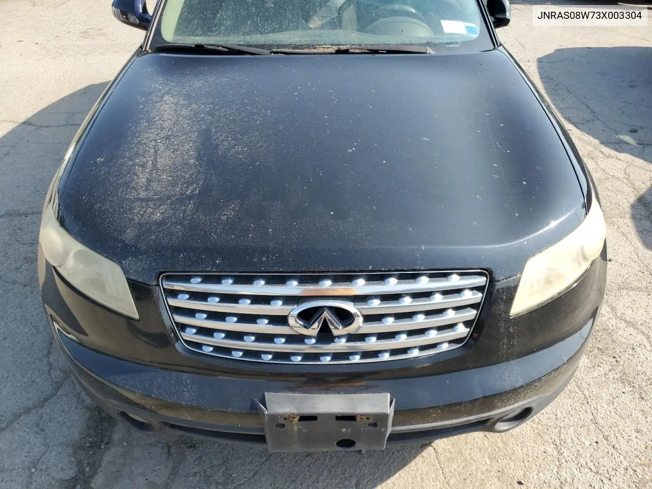2003 Infiniti Fx35 VIN: JNRAS08W73X003304 Lot: 61825025