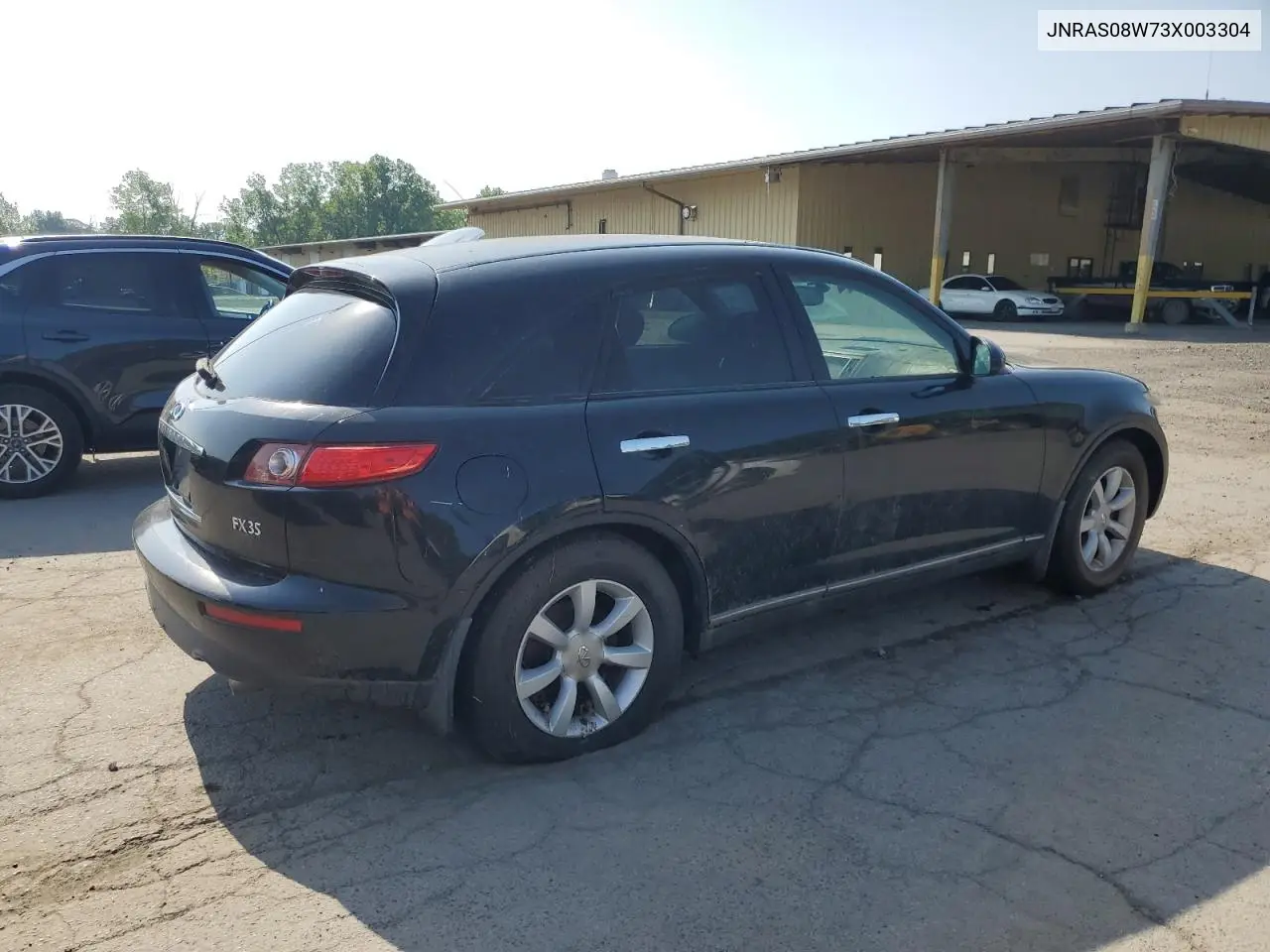 2003 Infiniti Fx35 VIN: JNRAS08W73X003304 Lot: 61825025