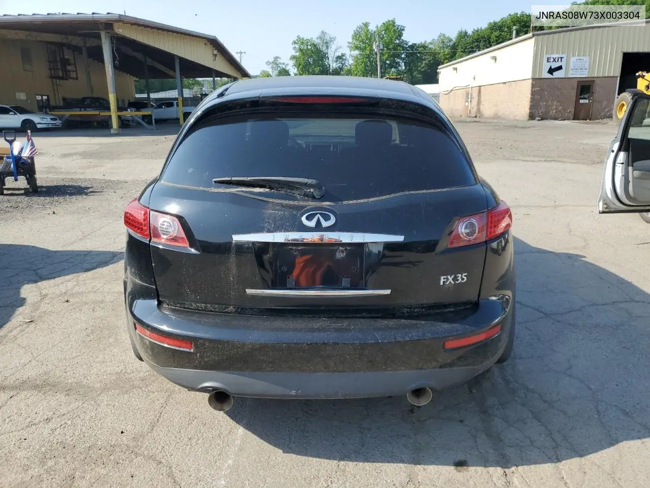 2003 Infiniti Fx35 VIN: JNRAS08W73X003304 Lot: 61825025