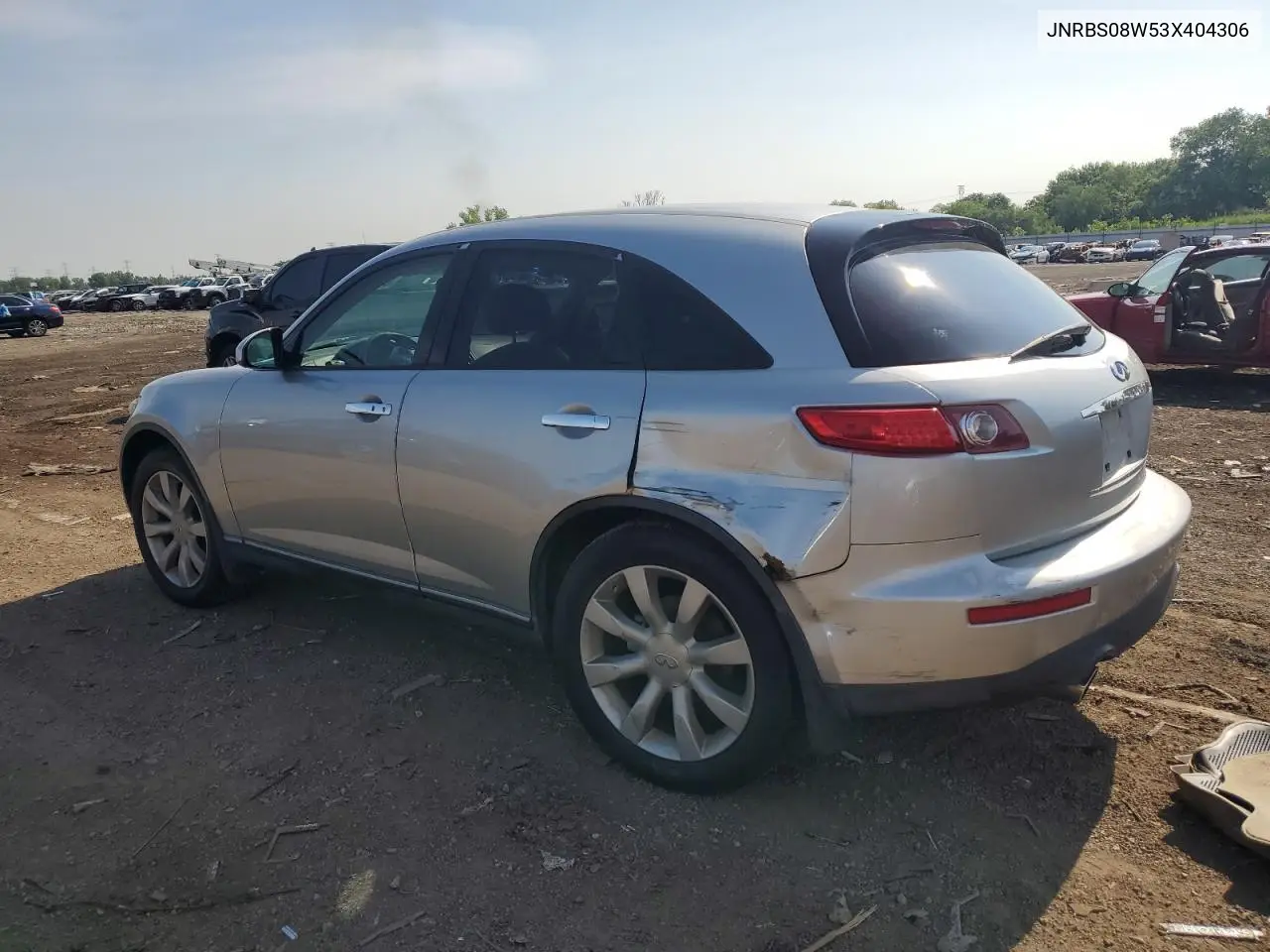 2003 Infiniti Fx45 VIN: JNRBS08W53X404306 Lot: 63975765