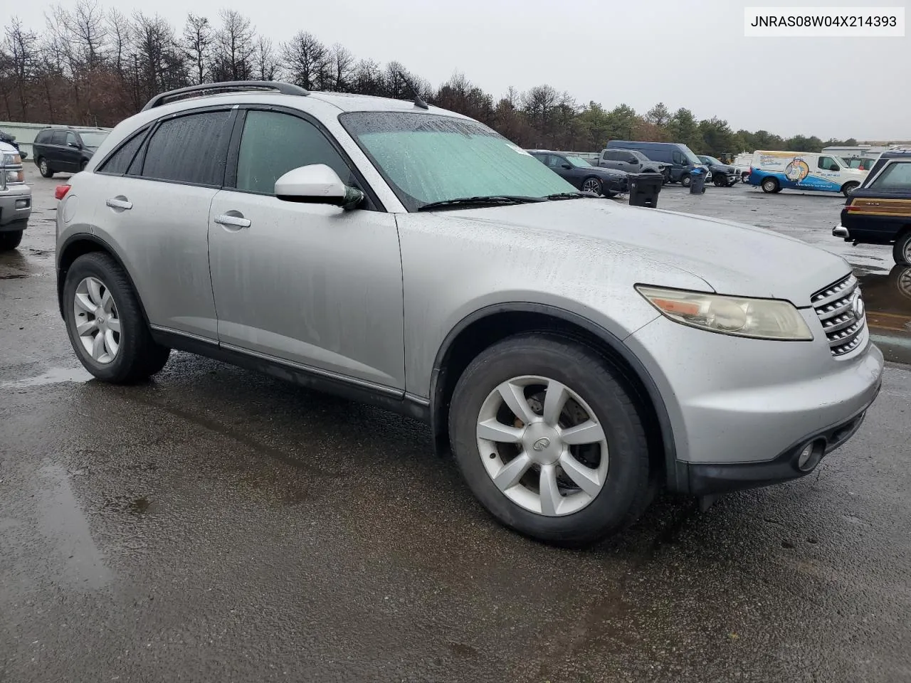2004 Infiniti Fx35 VIN: JNRAS08W04X214393 Lot: 43375155