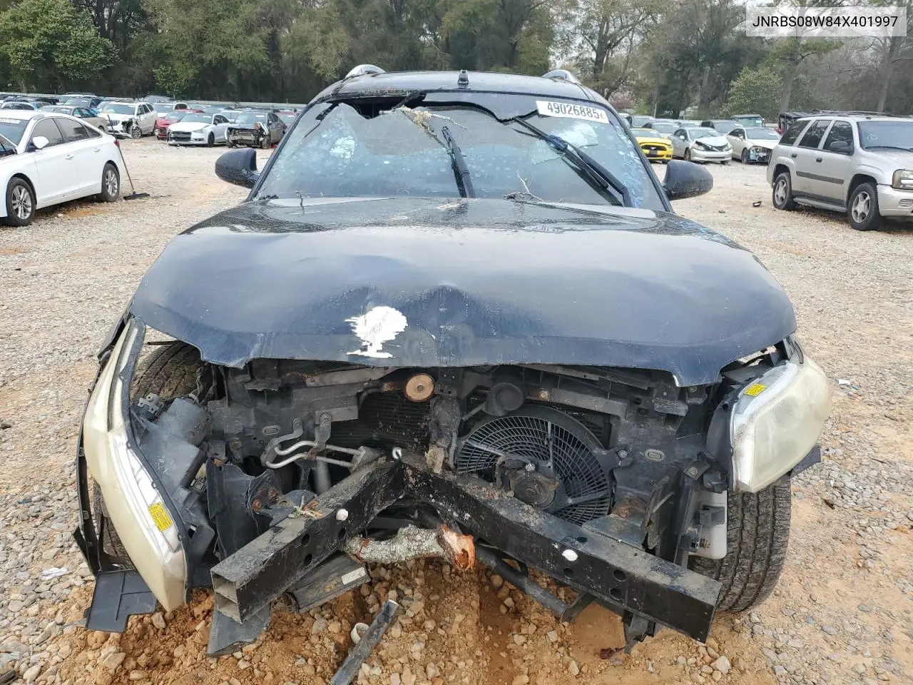 2004 Infiniti Fx45 VIN: JNRBS08W84X401997 Lot: 49026885