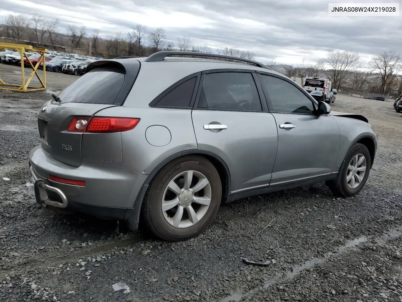 2004 Infiniti Fx35 VIN: JNRAS08W24X219028 Lot: 53274805