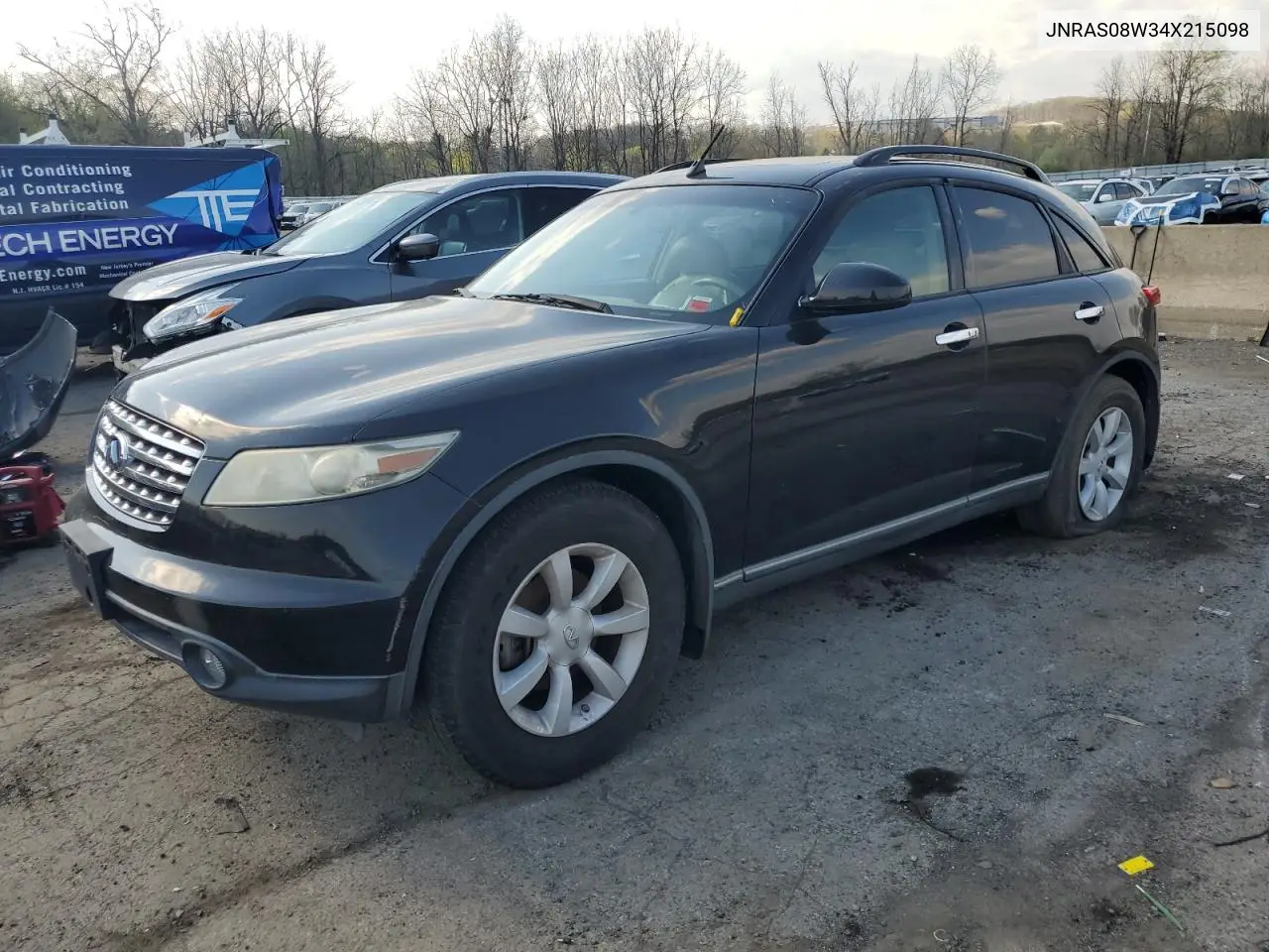 2004 Infiniti Fx35 VIN: JNRAS08W34X215098 Lot: 54183645