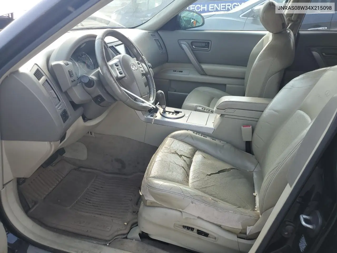 2004 Infiniti Fx35 VIN: JNRAS08W34X215098 Lot: 54183645