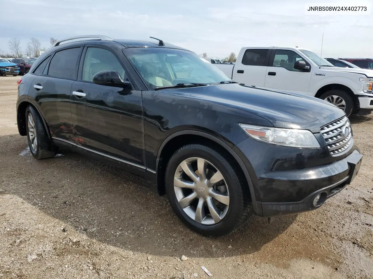 2004 Infiniti Fx45 VIN: JNRBS08W24X402773 Lot: 54490955
