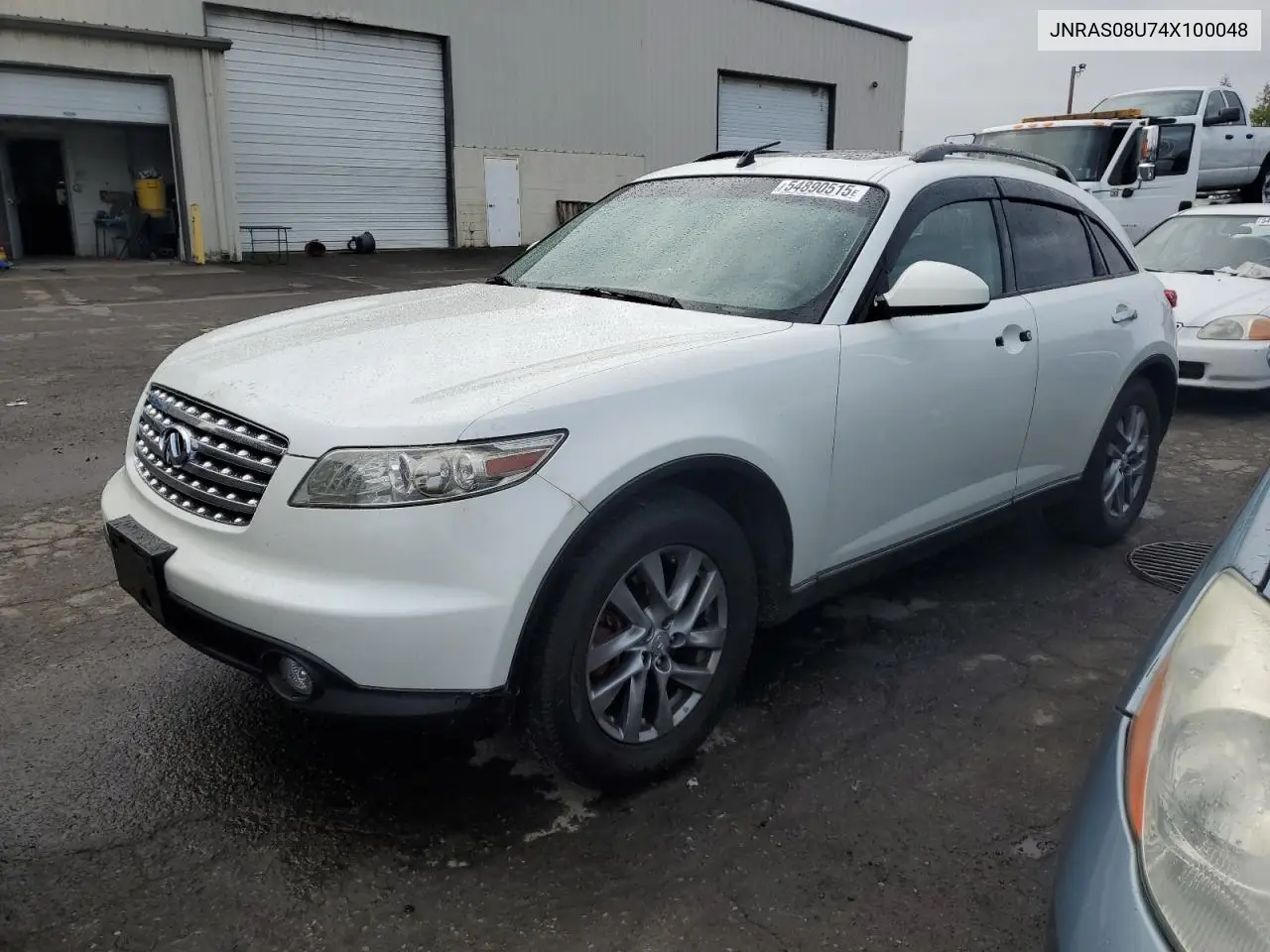 2004 Infiniti Fx35 VIN: JNRAS08U74X100048 Lot: 54890515