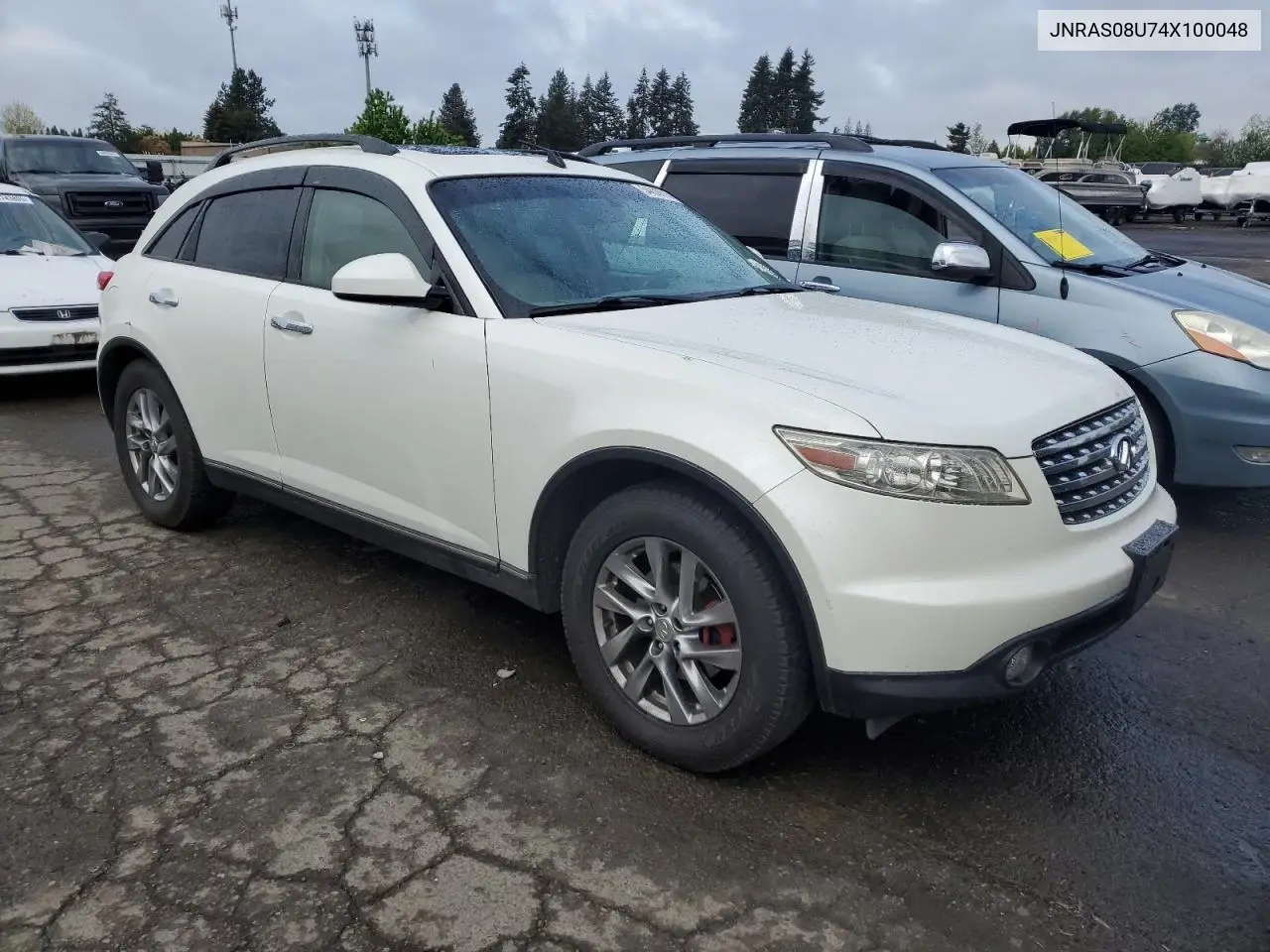 2004 Infiniti Fx35 VIN: JNRAS08U74X100048 Lot: 54890515
