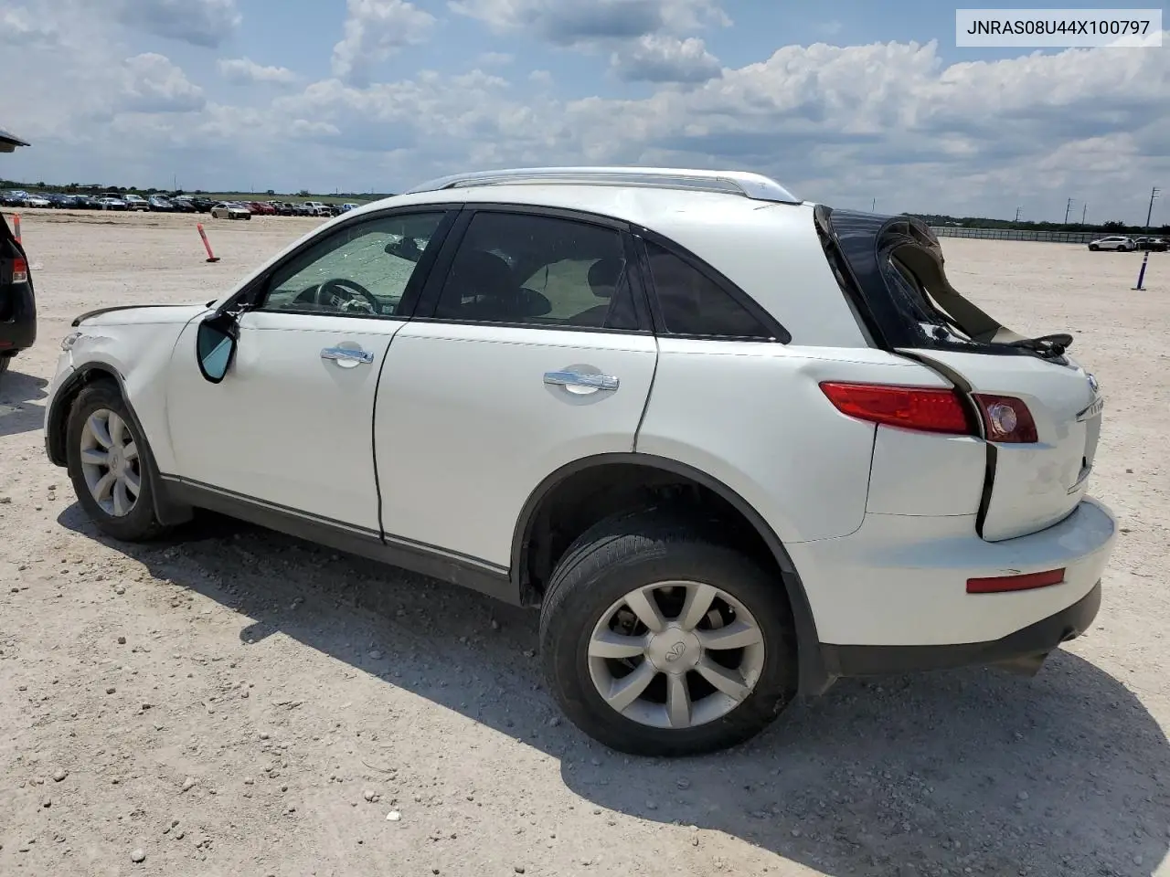 2004 Infiniti Fx35 VIN: JNRAS08U44X100797 Lot: 56421495