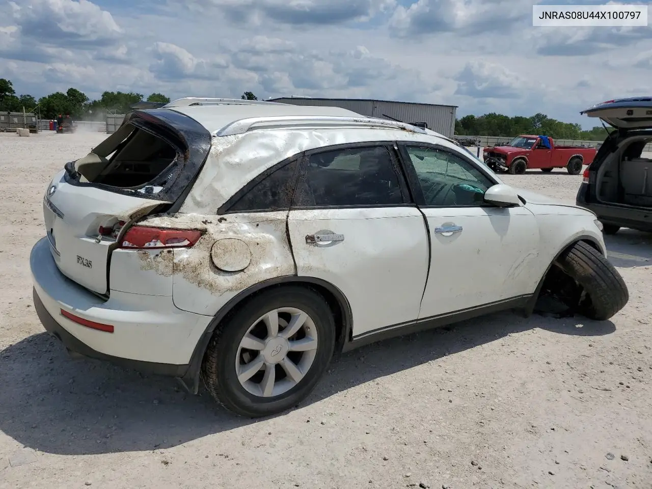 2004 Infiniti Fx35 VIN: JNRAS08U44X100797 Lot: 56421495