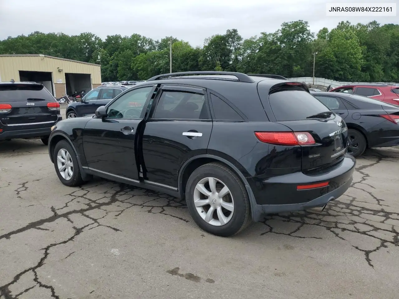 2004 Infiniti Fx35 VIN: JNRAS08W84X222161 Lot: 62659545