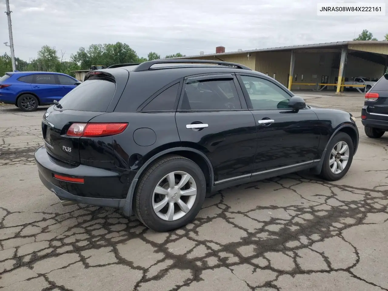 2004 Infiniti Fx35 VIN: JNRAS08W84X222161 Lot: 62659545